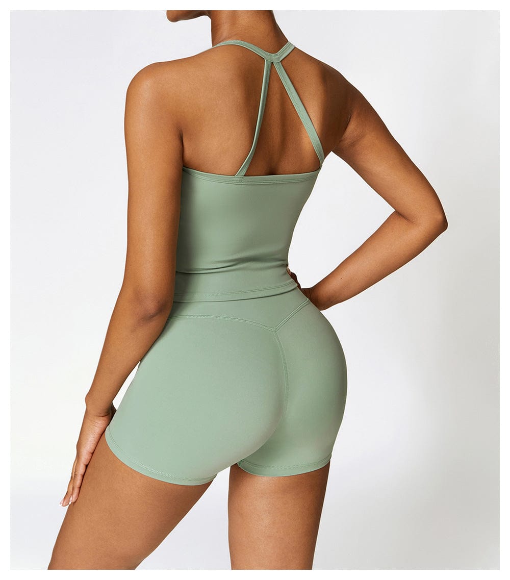 Valantomode | Women's Sleeveless Shaping Cami with Spaghetti Straps