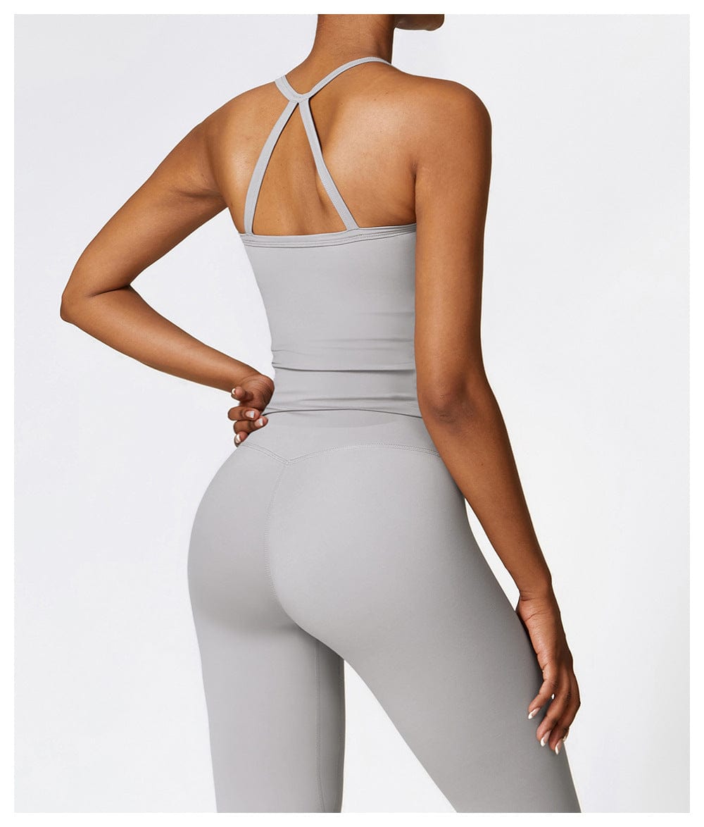 Valantomode | Women's Sleeveless Shaping Cami with Spaghetti Straps