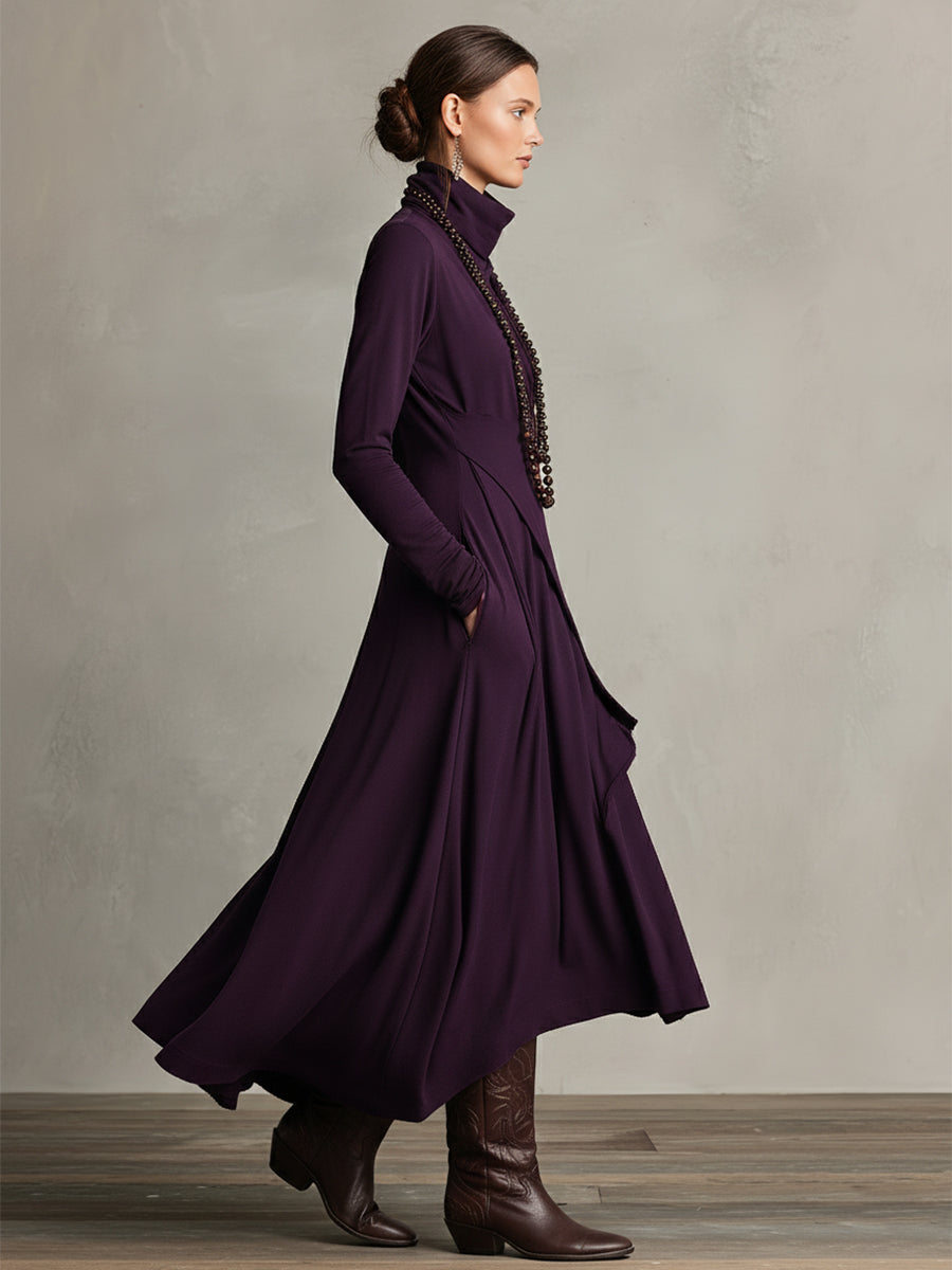 Valantomode | Stylish Draped Dress Perfect for Women’s Evening Events
