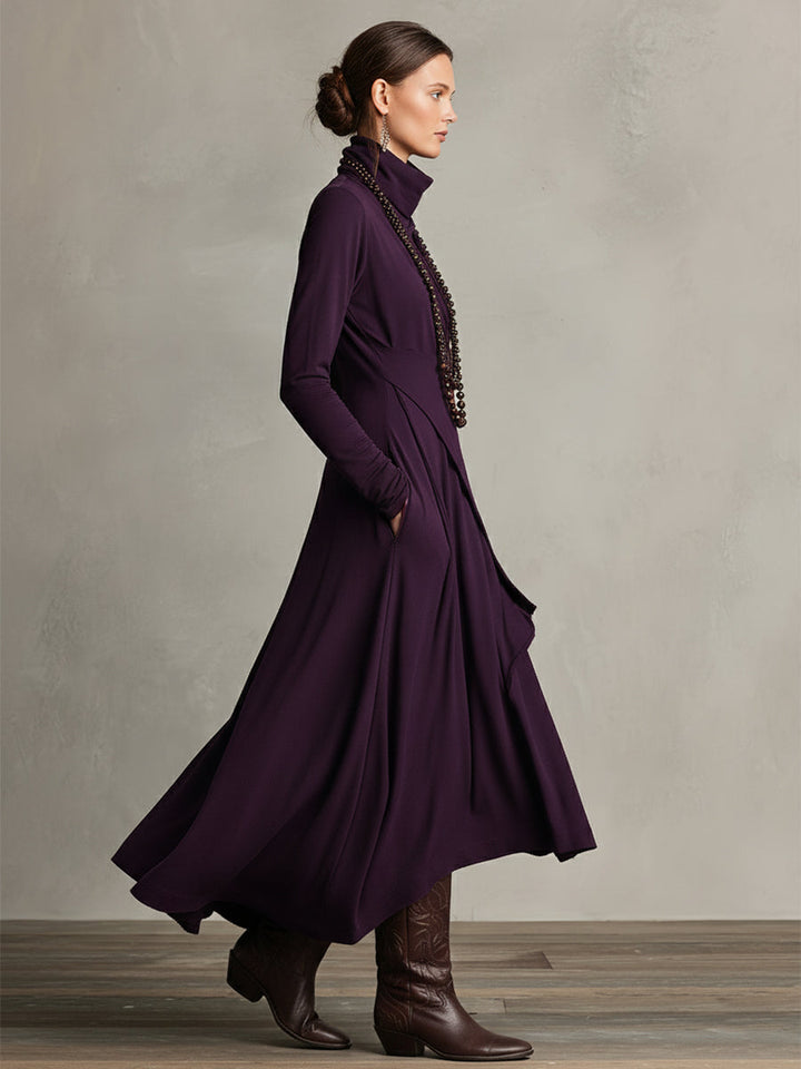 Valantomode | Stylish Draped Dress Perfect for Women’s Evening Events