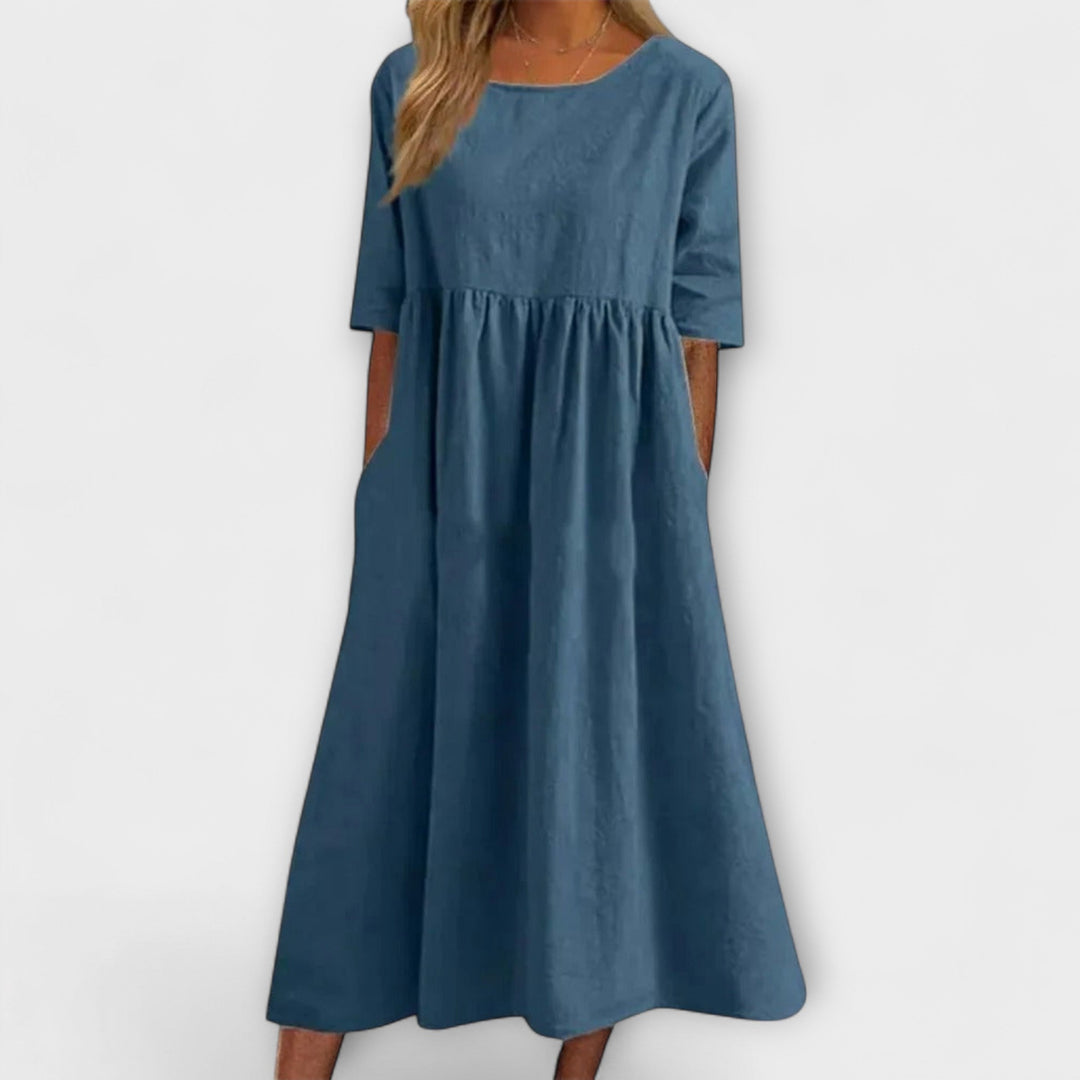 Valantomode | Cozy Casual Dress for Everyday Wear and Relaxed Outings