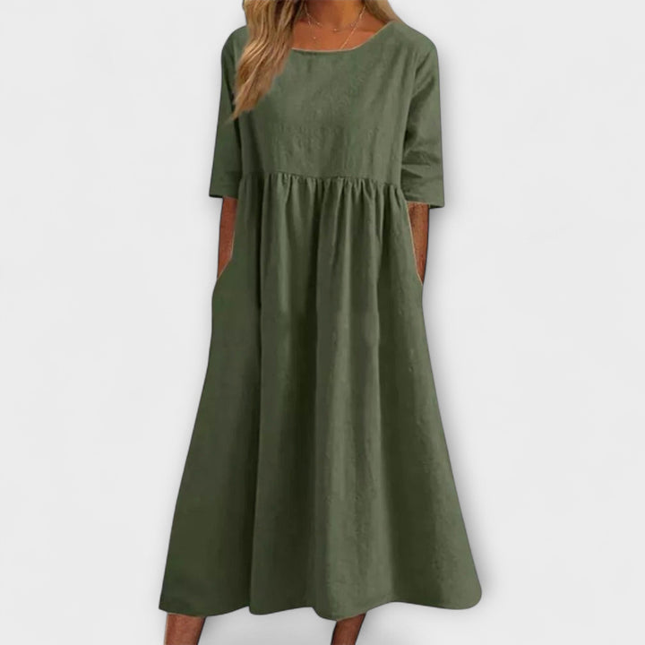 Valantomode | Cozy Casual Dress for Everyday Wear and Relaxed Outings
