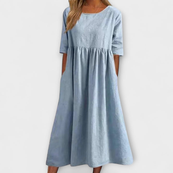 Valantomode | Cozy Casual Dress for Everyday Wear and Relaxed Outings