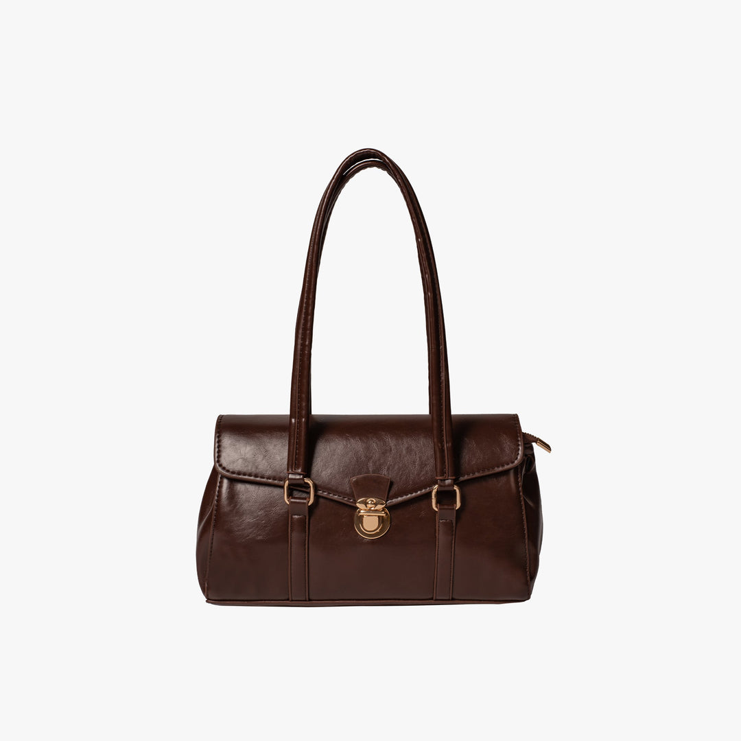 Valantomode | Women’s Heritage Leather Shoulder Bag – Timeless Legacy & Tactical Elegance