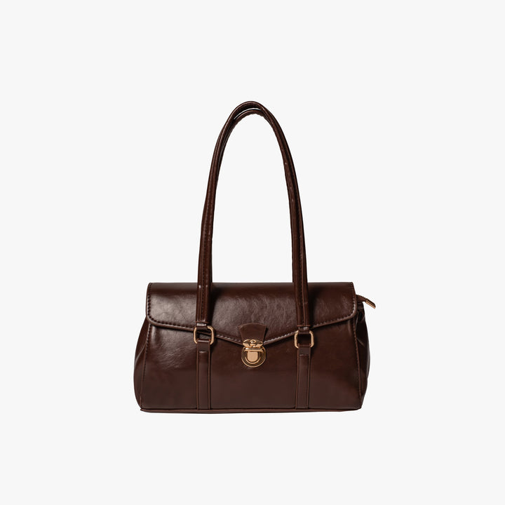 Valantomode | The Veridian Heritage Garrison – Women's Premium Vintage-Inspired Vegan Leather Shoulder Bag