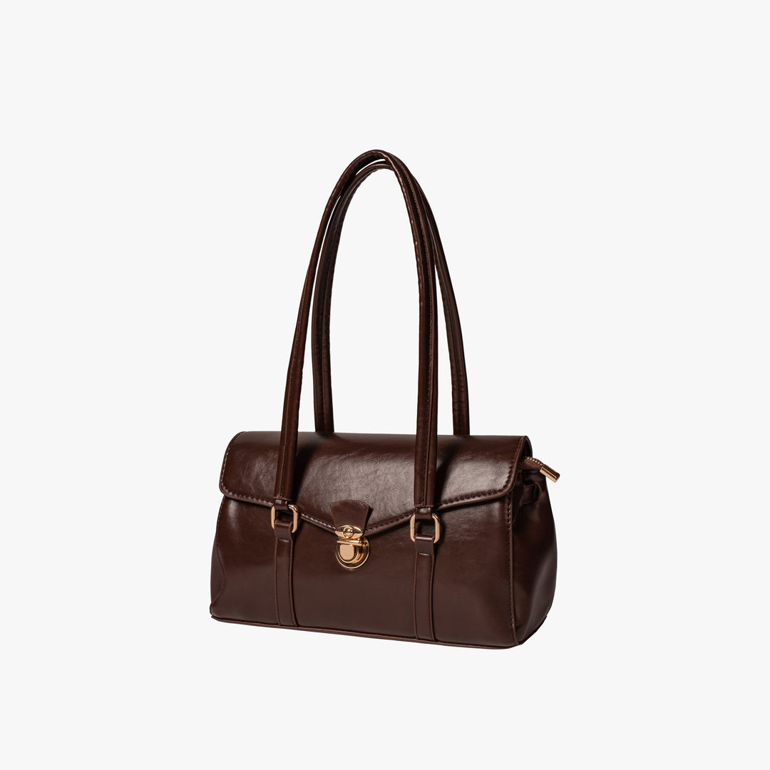 Valantomode | The Veridian Heritage Garrison – Women's Premium Vintage-Inspired Vegan Leather Shoulder Bag