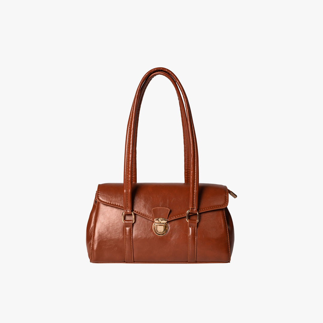 Valantomode | The Veridian Heritage Garrison – Women's Premium Vintage-Inspired Vegan Leather Shoulder Bag