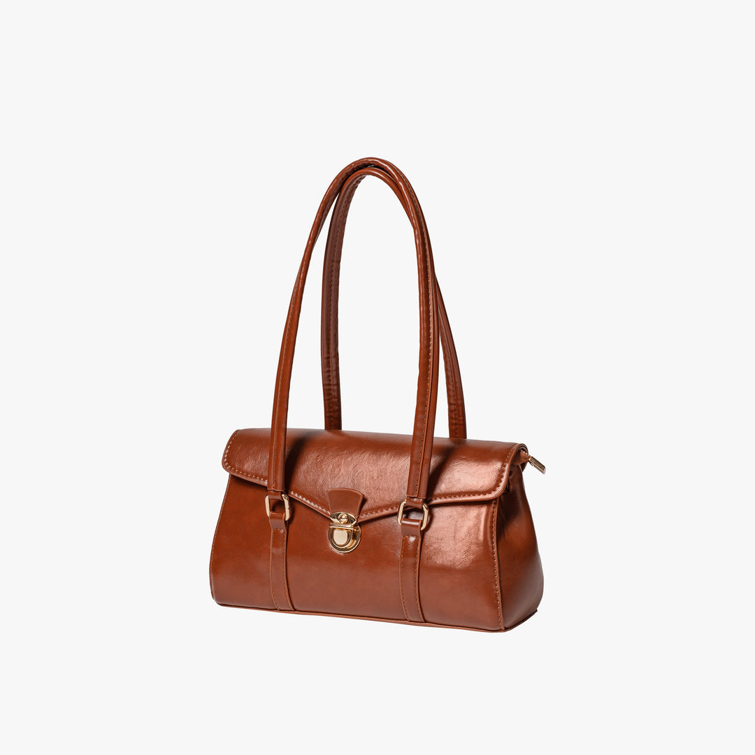 Valantomode | The Veridian Heritage Garrison – Women's Premium Vintage-Inspired Vegan Leather Shoulder Bag
