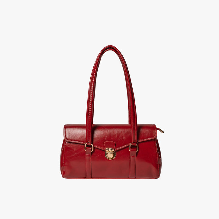 Valantomode | Women’s Heritage Leather Shoulder Bag – Timeless Legacy & Tactical Elegance