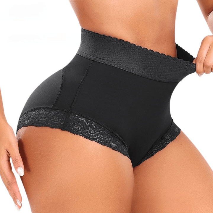 Valantomode | High-Waisted Lace Shaping Briefs for Women