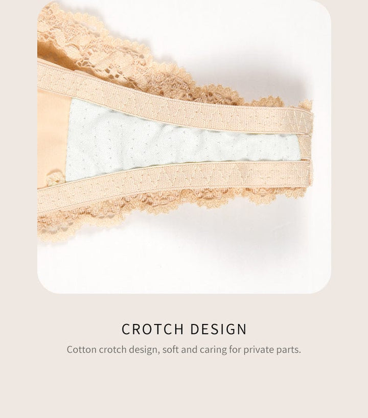 Valantomode | Women's High Waist Lace Tummy Control Cincher Underwear