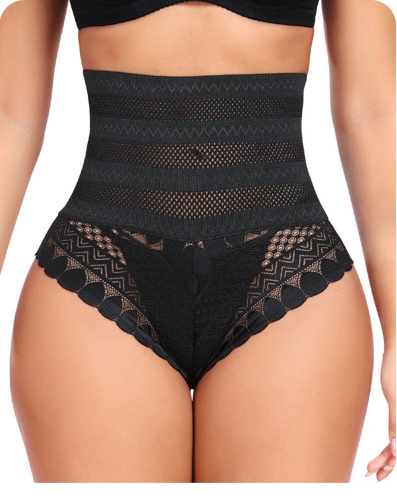 Valantomode | Smooth Lace Waist Trainer for Tummy Control and Shaping Underwear