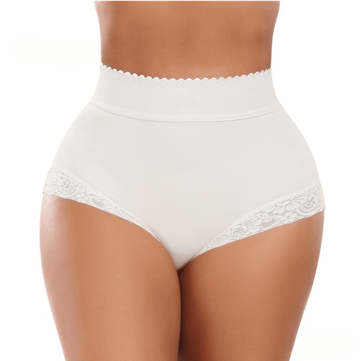 Valantomode | High-Waisted Lace Shaping Briefs for Women