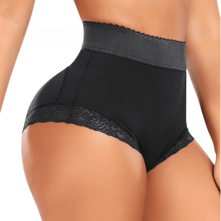 Valantomode | High-Waisted Lace Shaping Briefs for Women