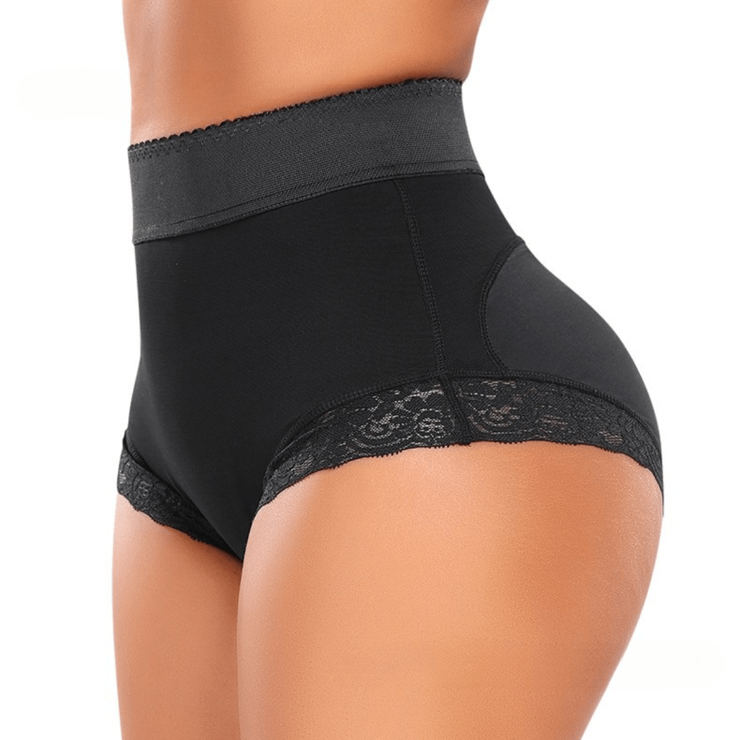 Valantomode | High-Waisted Lace Shaping Briefs for Women