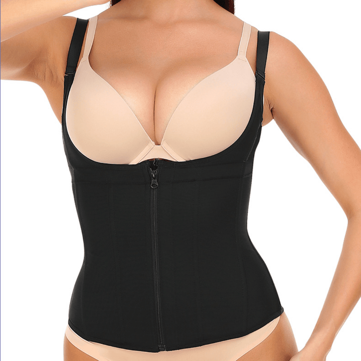Valantomode | Open Bust Shapewear Tank Top Corset for Women - Waist Trainer
