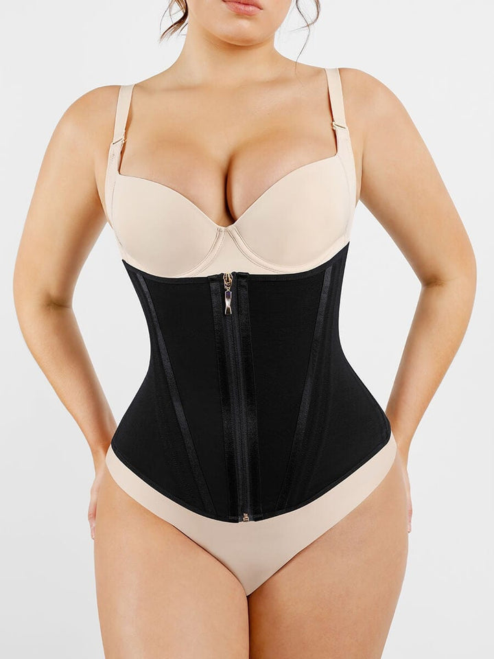 Valantomode | 15 Steel-Boned Slimming Waist Trainer Shapewear