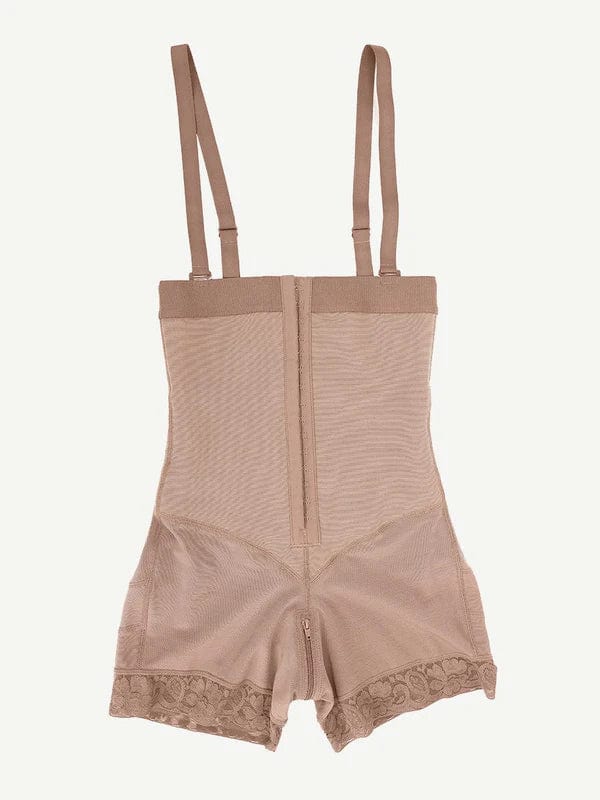 Valantomode | Tummy Control Lace Adjustable Shapewear Shorts with Tri-Layer Compression Architecture