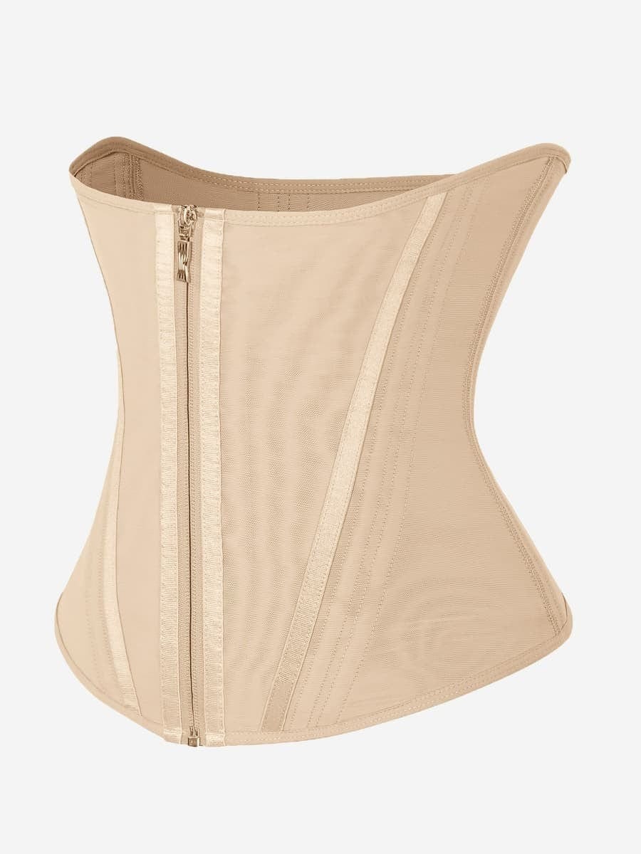 Valantomode | 15 Steel-Boned Slimming Waist Trainer Shapewear