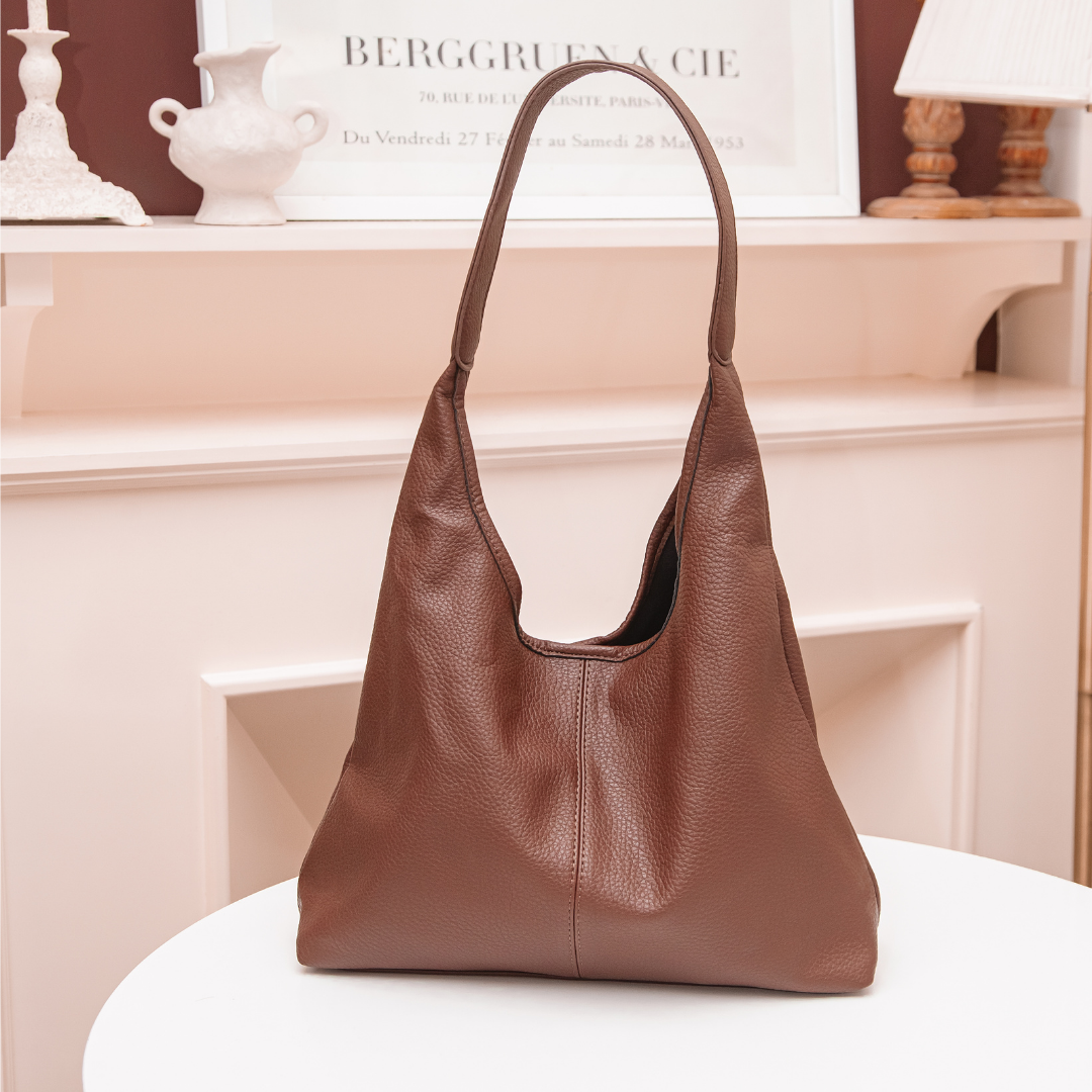Valantomode | The Veridian Fluid Garrison – Women's Premium Vegan Leather Executive Hobo Bag
