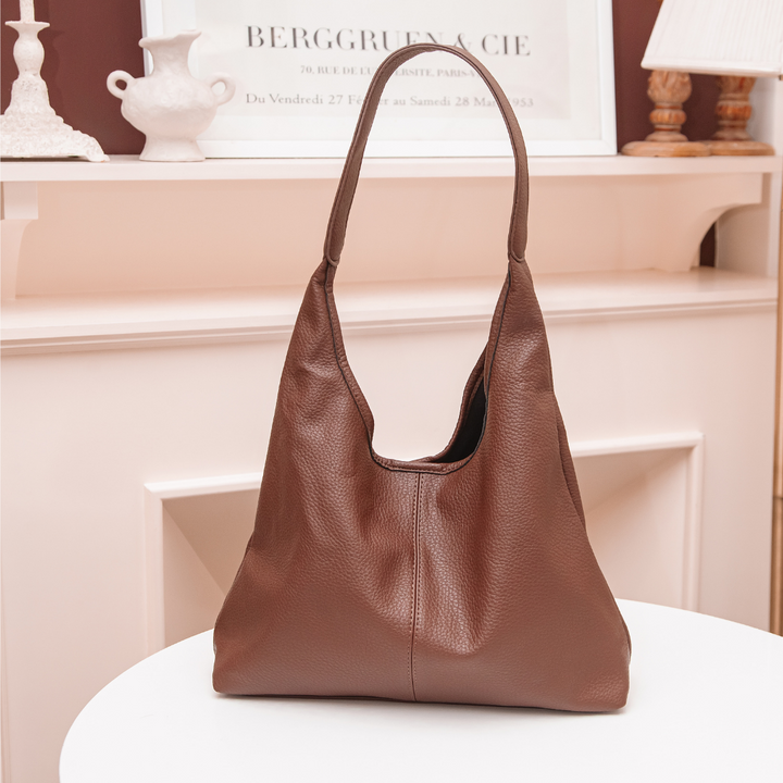 Valantomode | The Veridian Fluid Garrison – Women's Premium Vegan Leather Executive Hobo Bag