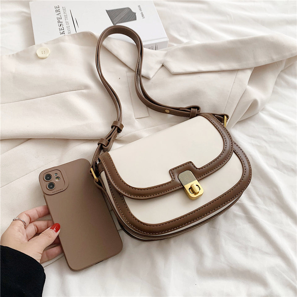 Valantomode | The ‘Aurelius’ Lily Sentinel Vessel – Women's Premium Turn-Lock Executive Crossbody