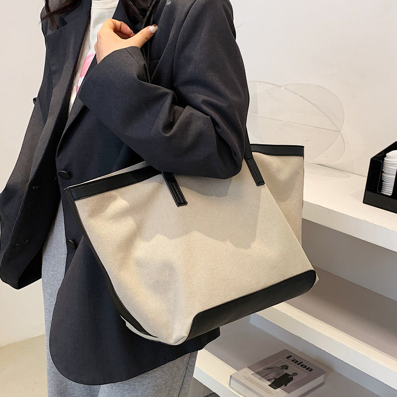 Valantomode | The ‘Aurelius’ Hazel Monolith Garrison – Women's Premium Earth-Tone Canvas Tote