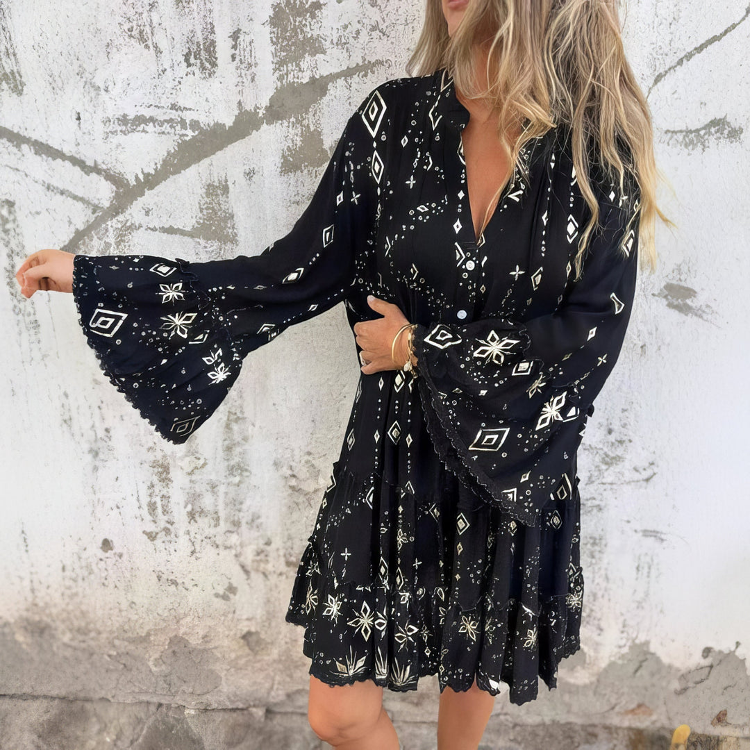 Valantomode | Boho Dress - Chic and Stylish