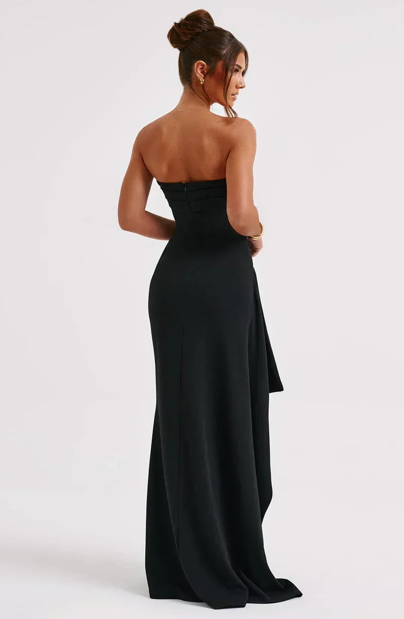 Valantomode | Twisted Maxi Dress for Effortless Elegance and Comfort